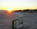 Borkum Strandkorb Sonne